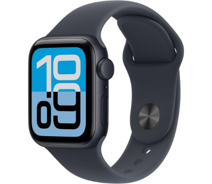 Iphone Accessories Apple Watch SE3_ Midnight Aluminum Case With Band 