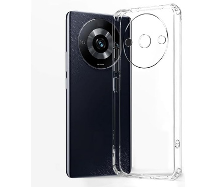 Covers Alpha LOLA Hard TPU Back Cover for Redmi A3 clear