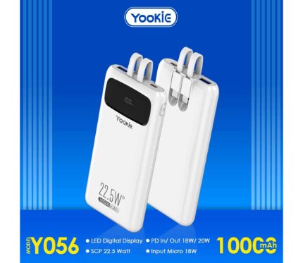 Power Banks Yookie fast Power Bank 22.5W with led display YO56