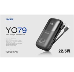 Yookie fast Power Bank 22.5W with led display YO79