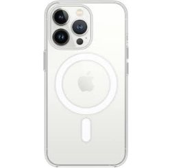 Apple Magnetic Silicone Case For Iphone 13 pro Max Clear