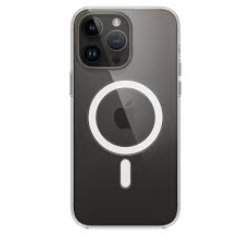 Apple Magnetic Silicone Case For Iphone 14 pro Max Clear