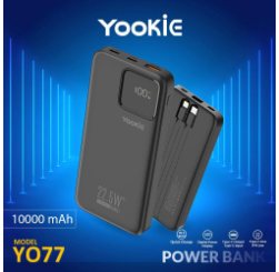 Yookie fast Power Bank 22.5W With LED Display YO77