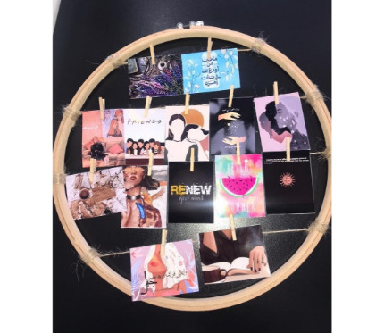 print on wood اطار الصور