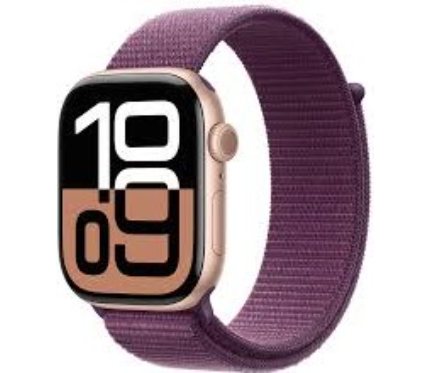 Iphone Accessories Apple Watch S10 GPS Rose gold loop Aluminum Case With Band 46MM
