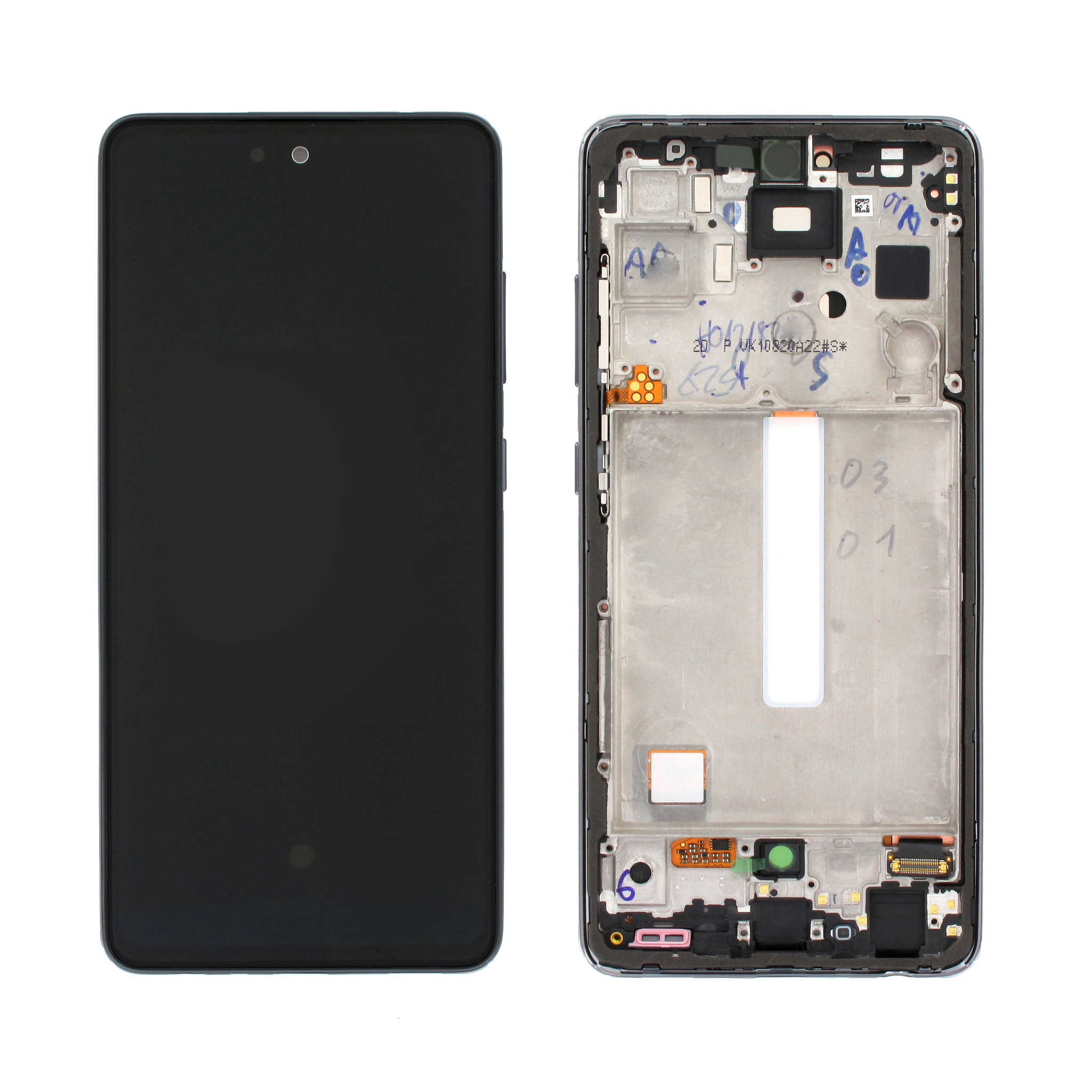 Samsung LCD A52s with frame Black
