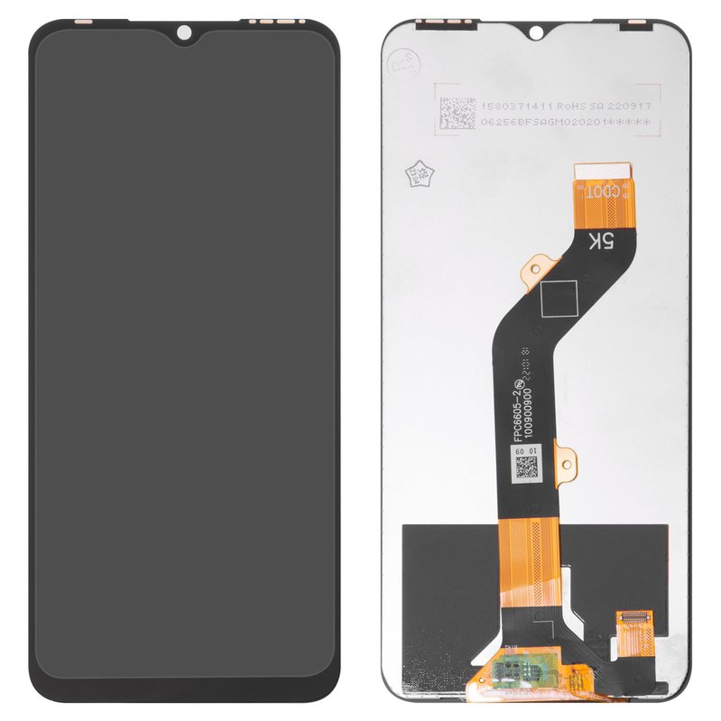 Tecno LCD TECNO SPARK 8C No frame Black